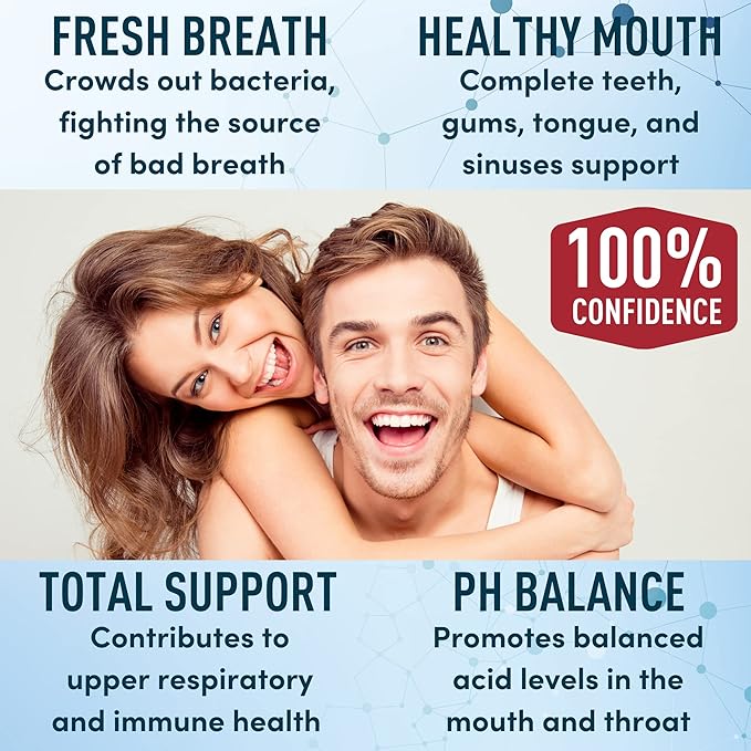 WINDSOR BOTANICALS Concentrated Liquid Collagen Peptides and Dental Probiotics for Bad Breath Bundle