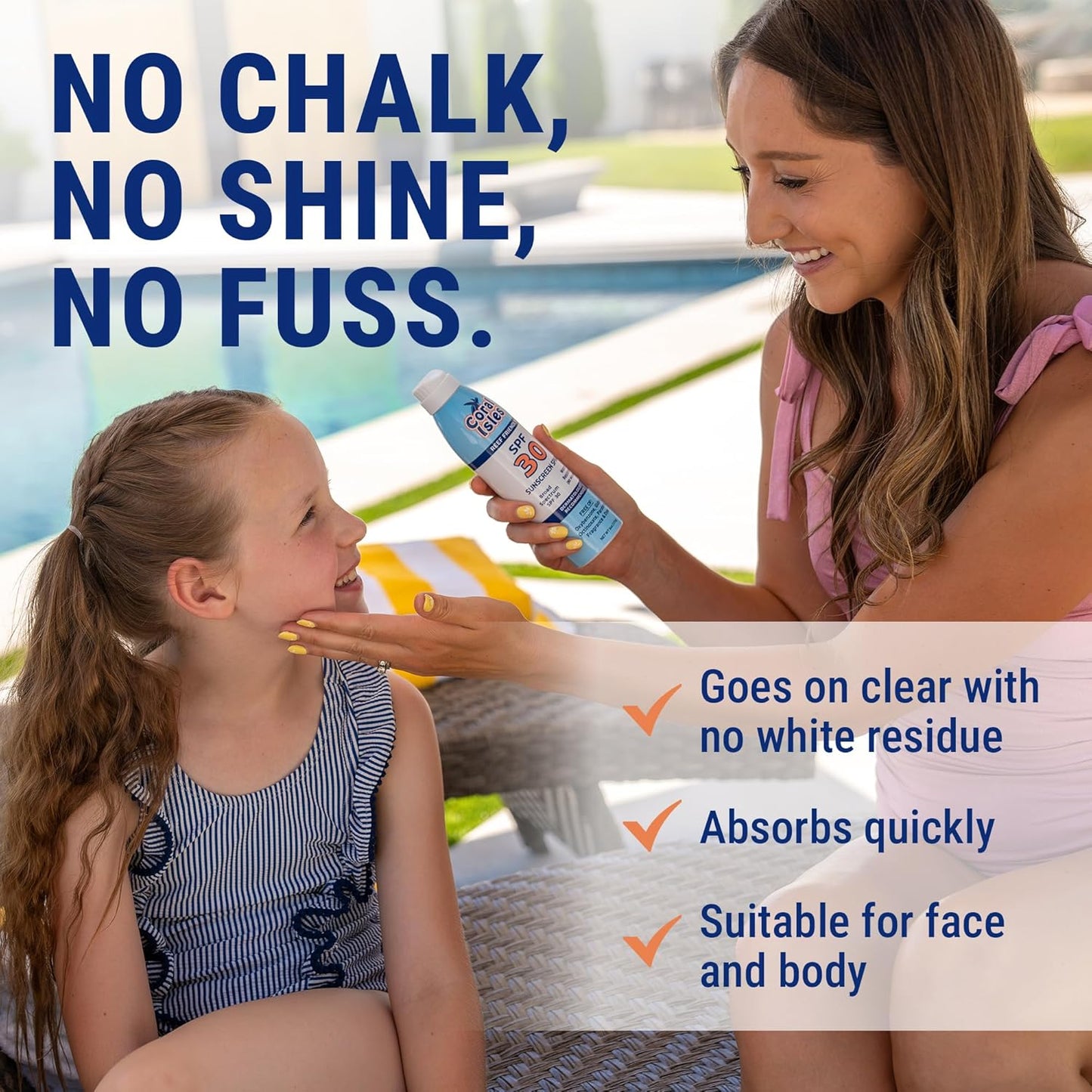 Coral Isles SPF 30 Sunscreen Spray - Hawaii Compliant - Oxybenzone & Octinoxate Free - Broad Spectrum - Water Resistant, 6 Fl Oz (Pack of 3)