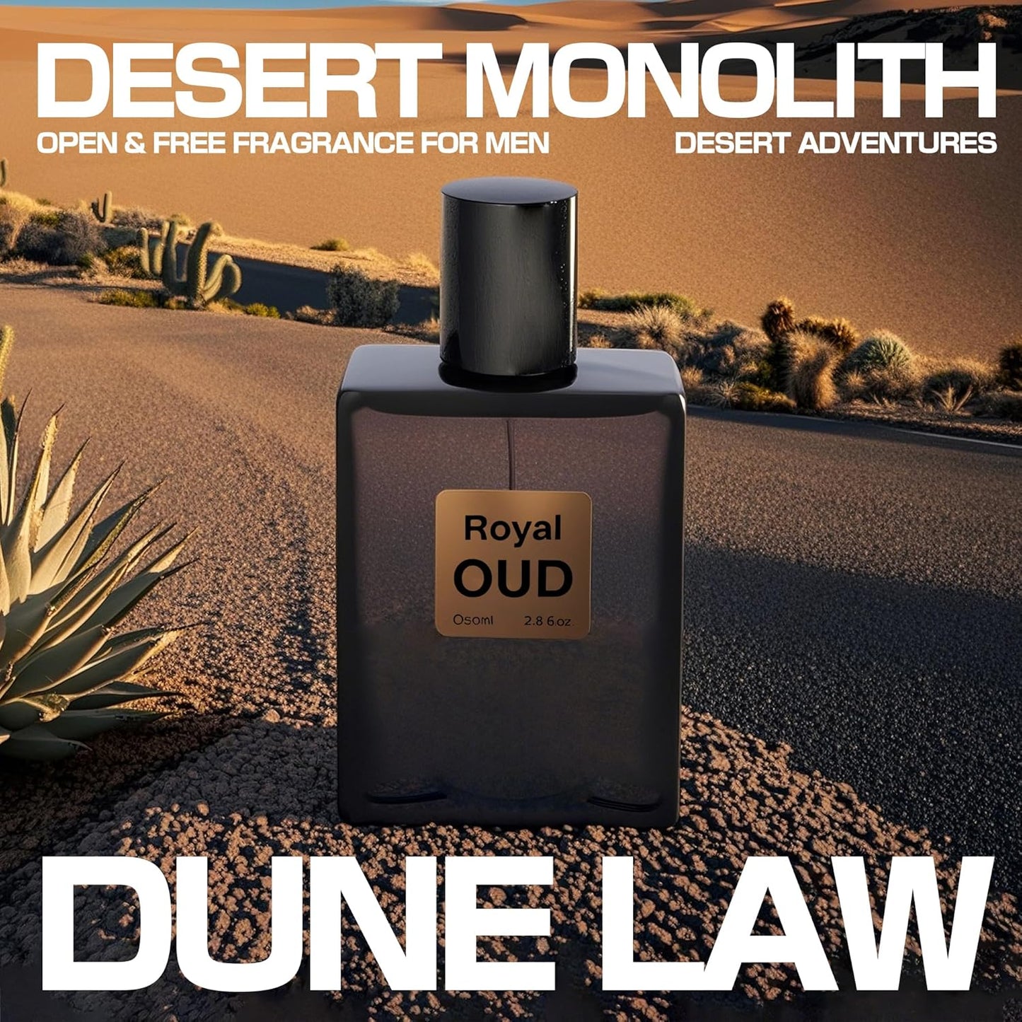 Royal OUD Cologne for Men Natural Eau de Toilette 3.4 Fl Oz with Sicilian Orange, Calabrian Bergamot & Vanilla Notes Fragrance Alcohol-Free Luxury Men's Perfume for Daily Use