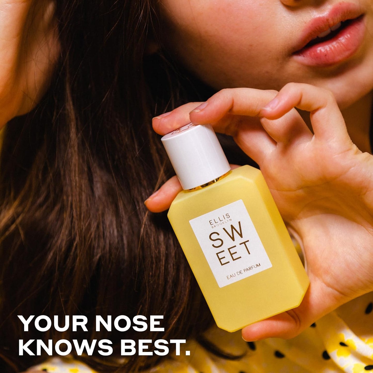 Ellis Brooklyn Sweet Eau de Parfum, Travel Spray, Gourmand Perfume for Women with Pear, Marshmallow & Orris, Vegan, Cruelty-Free, Paraben-Free, Made in the USA, 10ml / 0.33 Fl Oz