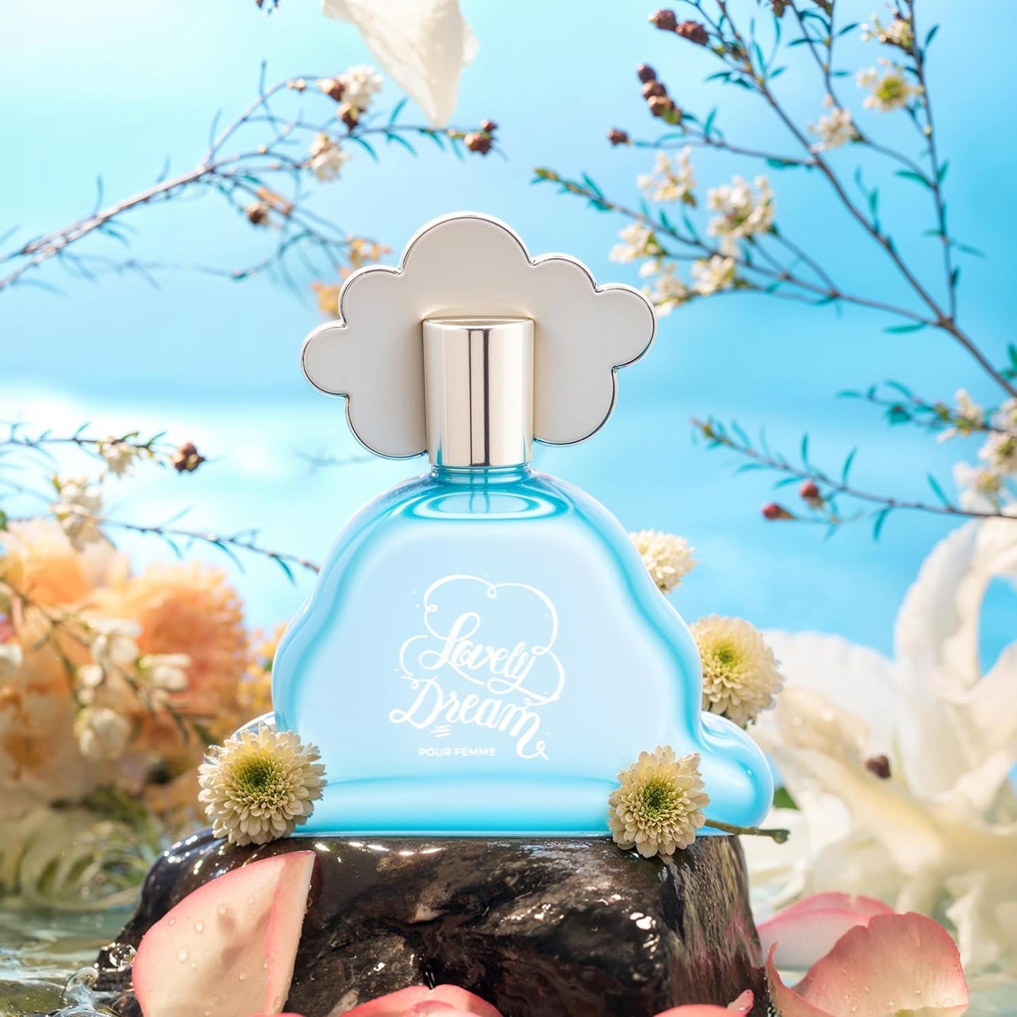 Hybrid & Company Women Lovely Dream Eau De Parfum Vaporisateur Natural Spray 3.4 Fl Oz