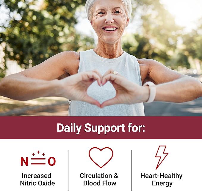 FORCE FACTOR Total Beets Blood Pressure Support Supplement, Beets Supplements with Beets Powder, Great-Tasting Beets Chewables for Heart-Healthy Energy, and Increased Nitric Oxide, 180 Chews, 3-Pack