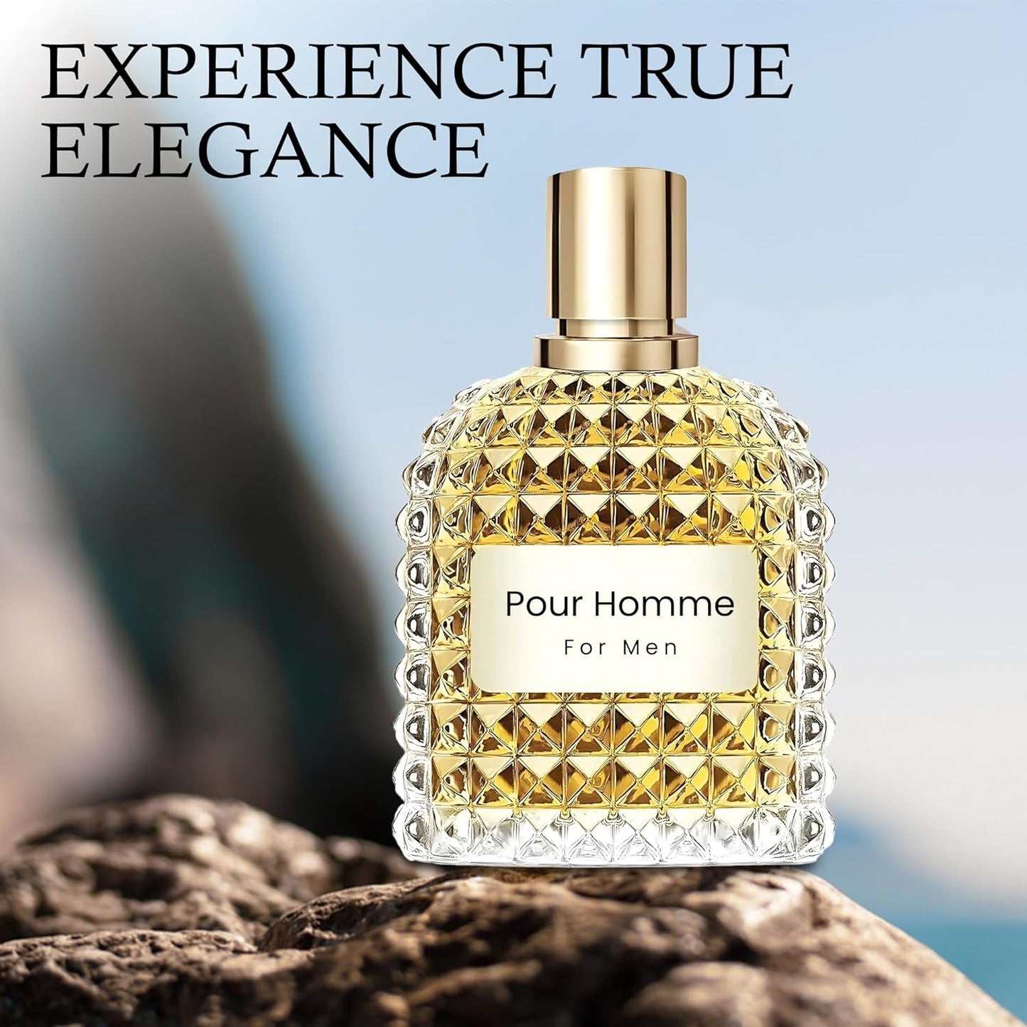 Men's Cologne Gift Set Include Valentine Milano,Valentine,Vanilla Tobacco Blend & Valuable Paris - 3.4 Fl Oz Each | Vanilla Bourbon, Leather & Amber Floral Fragrance Eau de Toilette Perfume