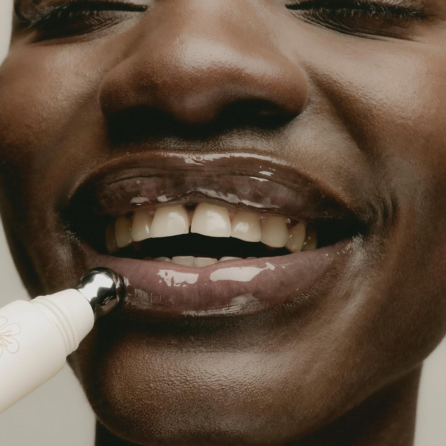 SWEET JULY SKIN Lip Treatment - Hydrating & Plumping Lip Balm with a Lip Peptide and Antioxidant Fruit Oils, Smooths & Softens, Vegan, Clean, 0.5 oz (Lychee)