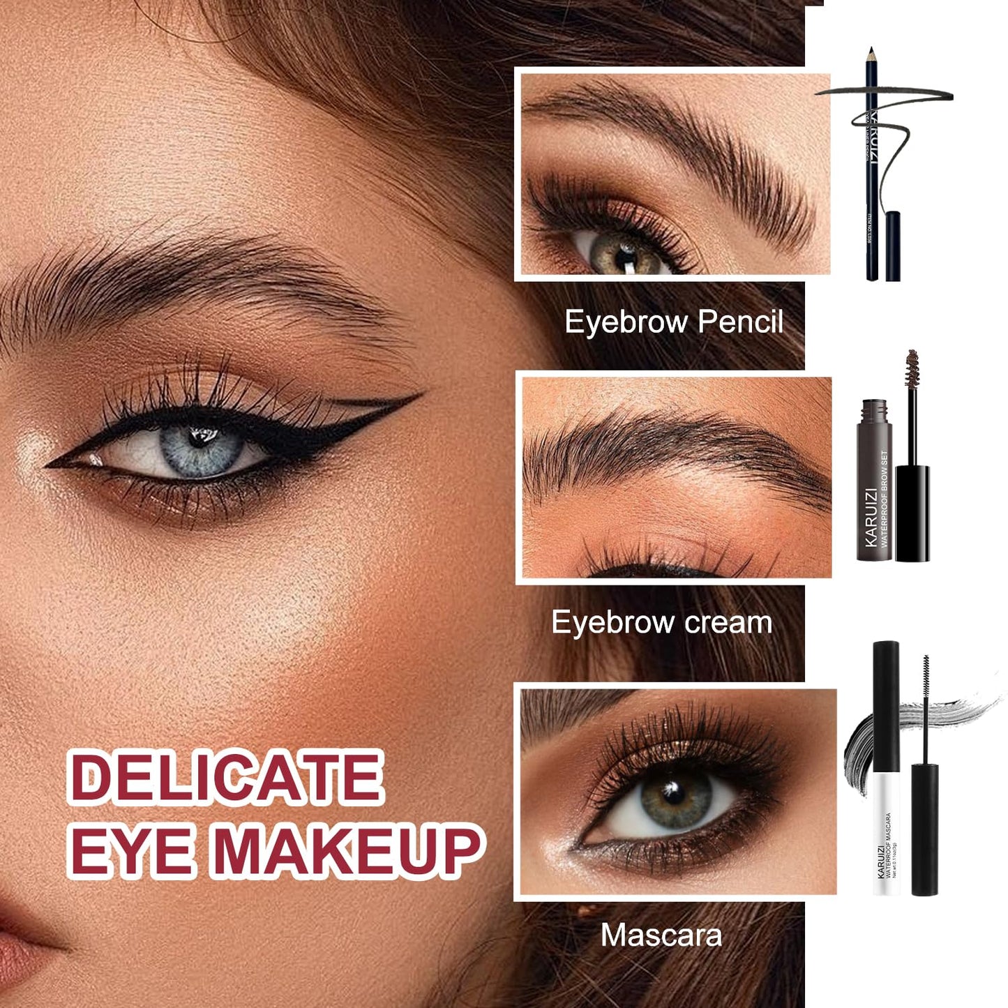 Makeup Set for Women & Girls, Travel & Beginner Kit, 8-12 Years (KIT003)