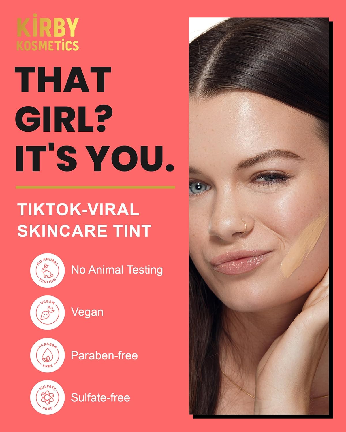 Konfident Glow Skin Tint – Amber Ambition Hydrating Oil-Free Glass-Skin Foundation, Buildable Light-to-Medium Coverage, 30 ml – Inclusive Clean Makeup for Radiant Confidence