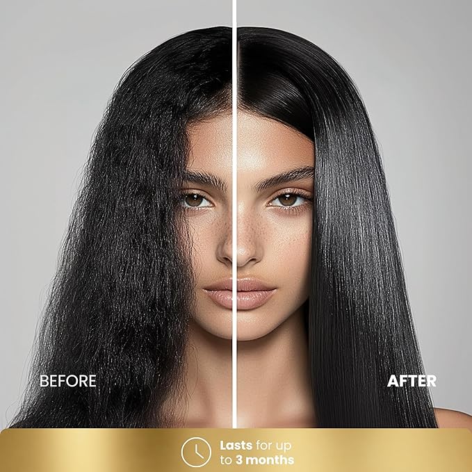 Amazone Vitality Brazilian Smoothing Keratin Treatment Mask Botox Kit - Anti-Frizz & Deep Repair. 59,9 Ounces