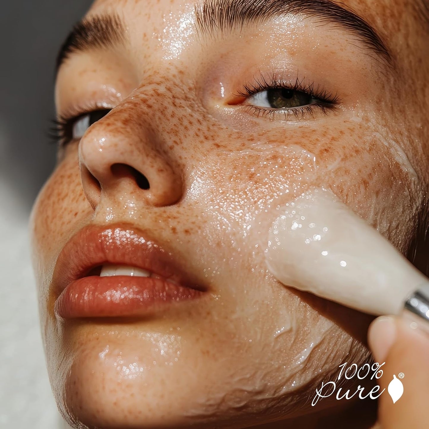 100% PURE Fermented Rice Water Cleanser, Face Wash, Skin Care For All Skin Types, Daily Makeup Remover, Natural Face Wash for Clear Skin - 3.4 Fl Oz