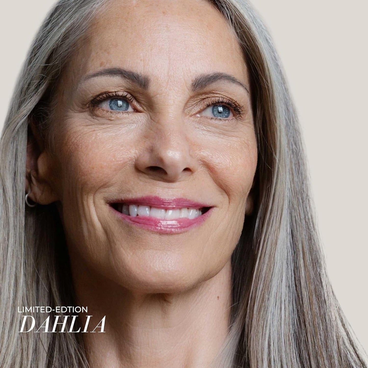 FITGLOW Beauty Lip Colour Serum | Hydrating Lip Gloss | Plumping Anti-Aging Lip Treatment | Natural Shine with Pomegranate Sterols & Collagen | Buildable Color for Dry Chapped Lips | Dahlia - 10g