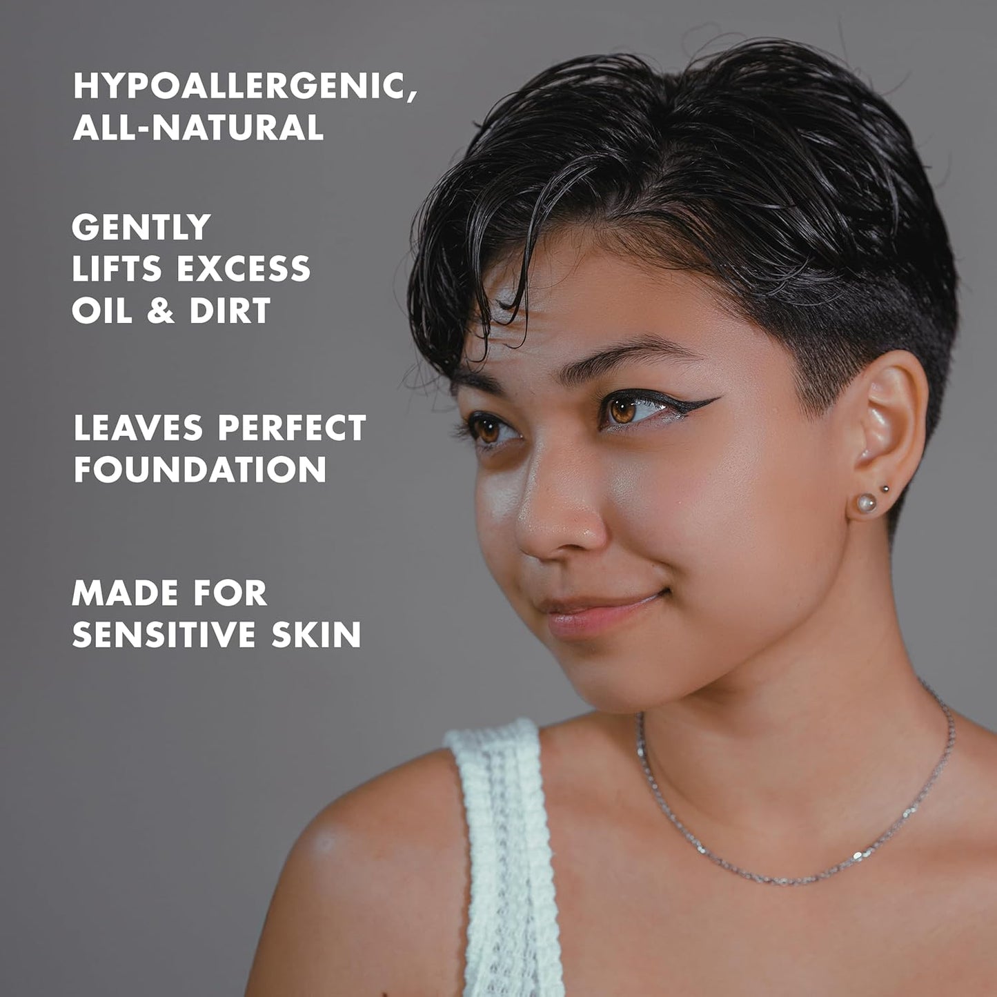 Hanz de Fuko Gentle Face Wash for Men & Women – Citrus & Creme Premium Facial Cleanser, Great for Sensitive Skin – Hypoallergenic Formula with Aloe Vera, Clove, Acai – Sulfate and Paraben Free – 8 oz.