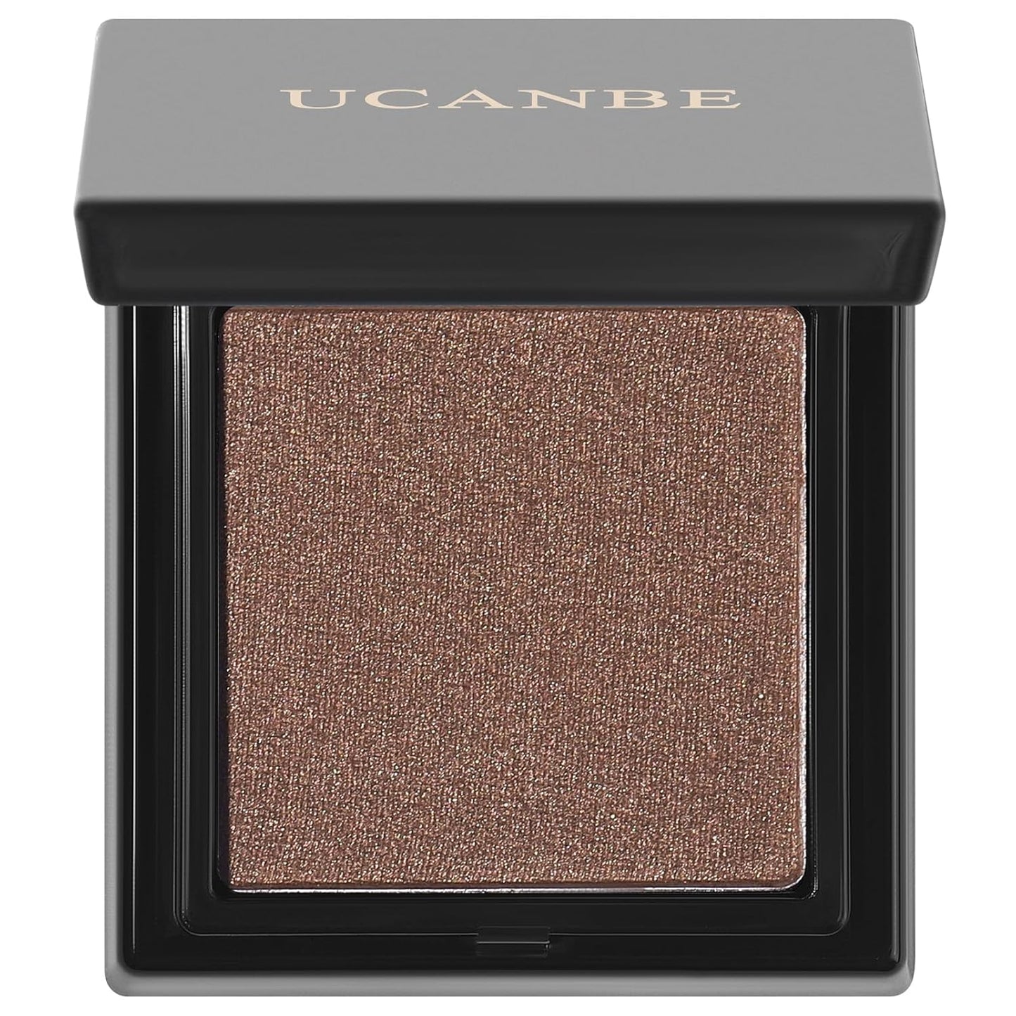 UCANBE Tapestry Taupe Single Eyeshadow Palette, Highly Pigmented Shimmer Eye Shadow Powder, Professional Long-Lasting Waterproof Makeup Palette