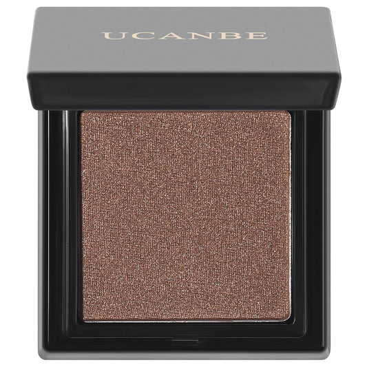 UCANBE Tapestry Taupe Single Eyeshadow Palette, Highly Pigmented Shimmer Eye Shadow Powder, Professional Long-Lasting Waterproof Makeup Palette