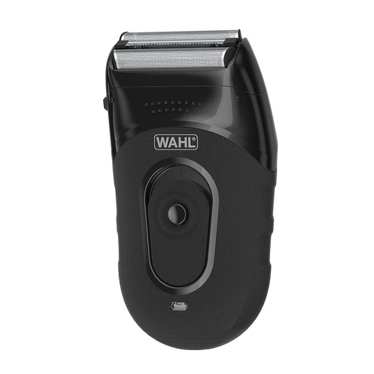 Wahl Compact Rechargeable Lithium Ion Shaver Kit with Hygienic Rinseable Foils & Cutter Bar with Dual Flexible Foils That Move with The Contours of Your Face - 7065
