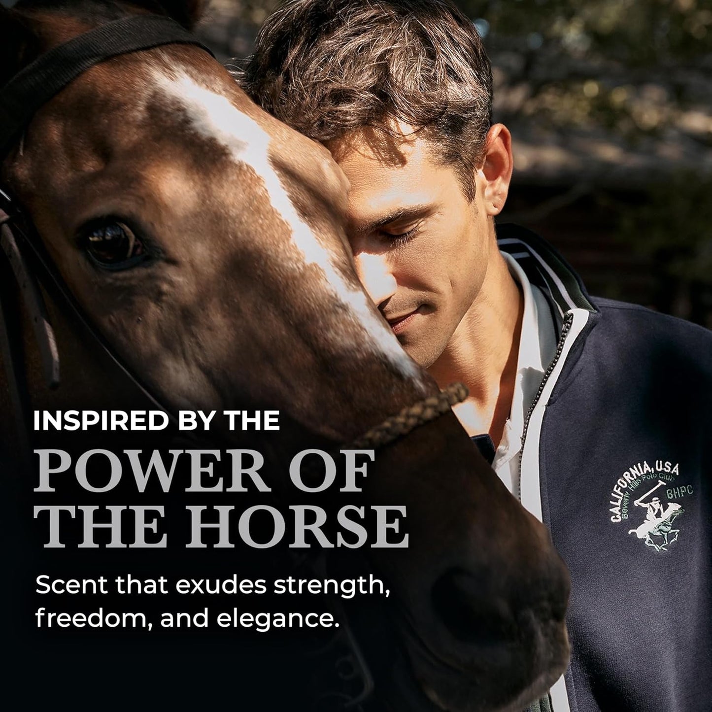 Beverly Hills Polo Club CLASSIC Eau de Parfum for Men - Enduring Luxury Fragrance with Iconic Metal Horse Cap & Premium Cylinder Box - 3.4 Fl Oz