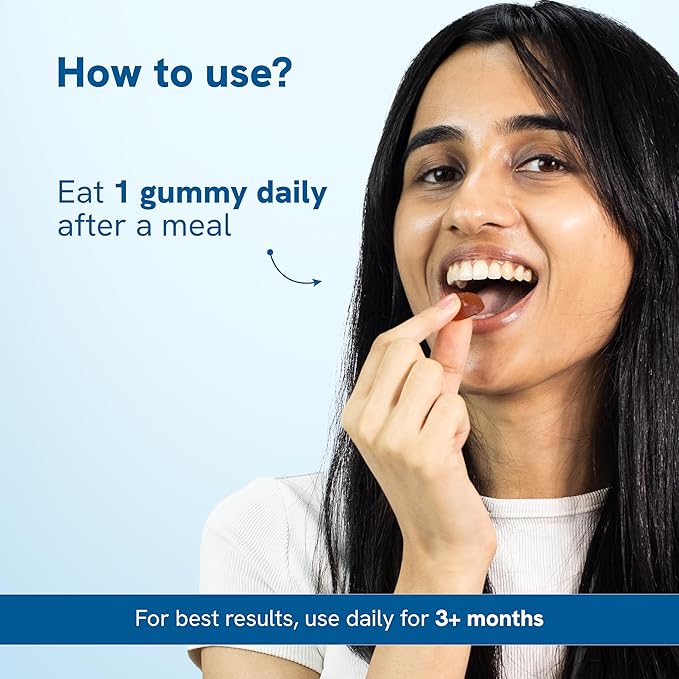 Be Bodywise Biotin Hair Gummies for Stronger, Shinier Hair & Nails | 60 Days Pack | with Biotin, Zinc, Folic Acid, Fibre & Multivitamin | Strawberry Flavour | No Added Sugar & Gut Friendly