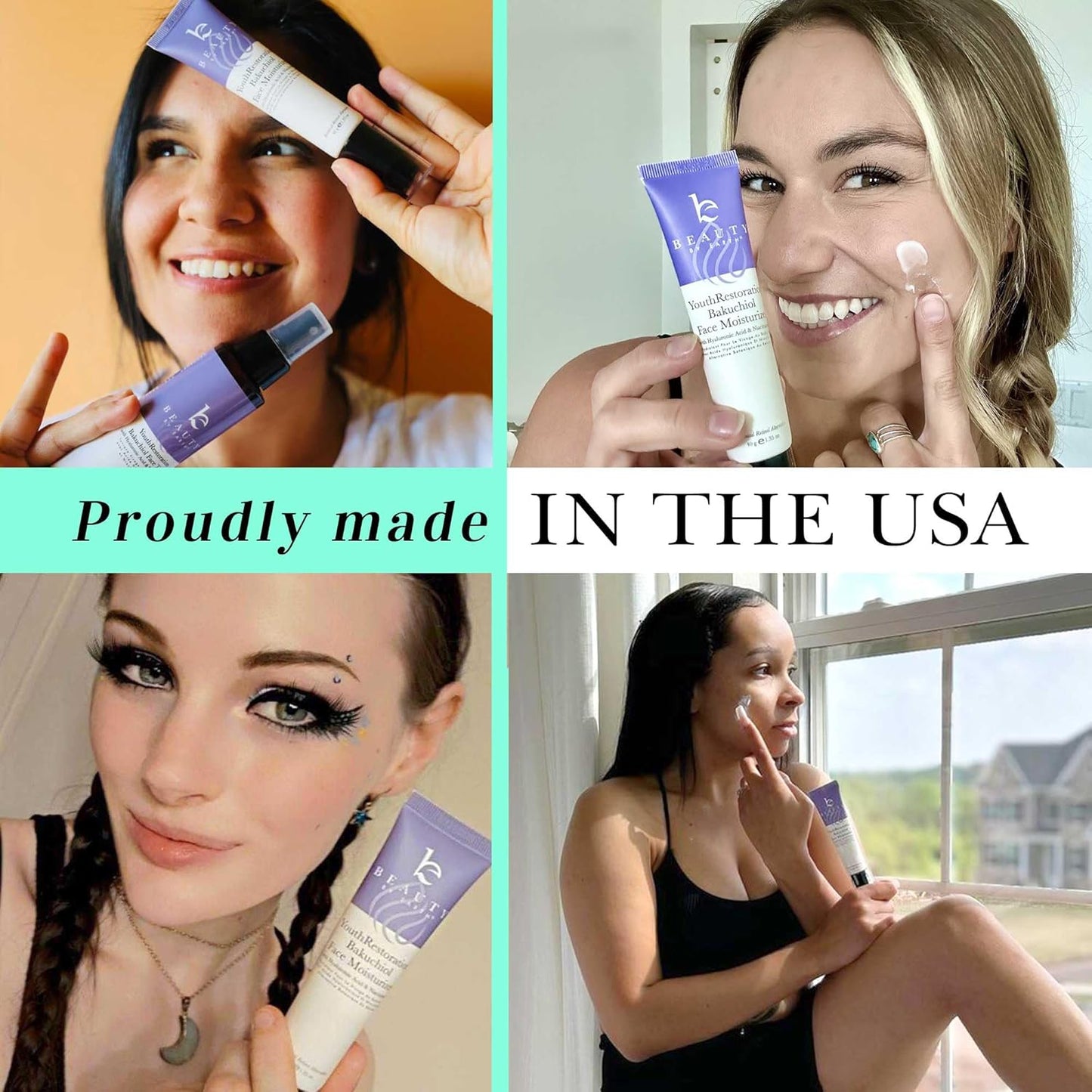 Anti Aging Face Moisturizer for Women - Made with Natural & Organic Ingredients Bakuchiol, Retinol Alternative, Hydrating Face Moisturizer Wrinkle Cream for Face, Anti Wrinkle Face Cream for Women