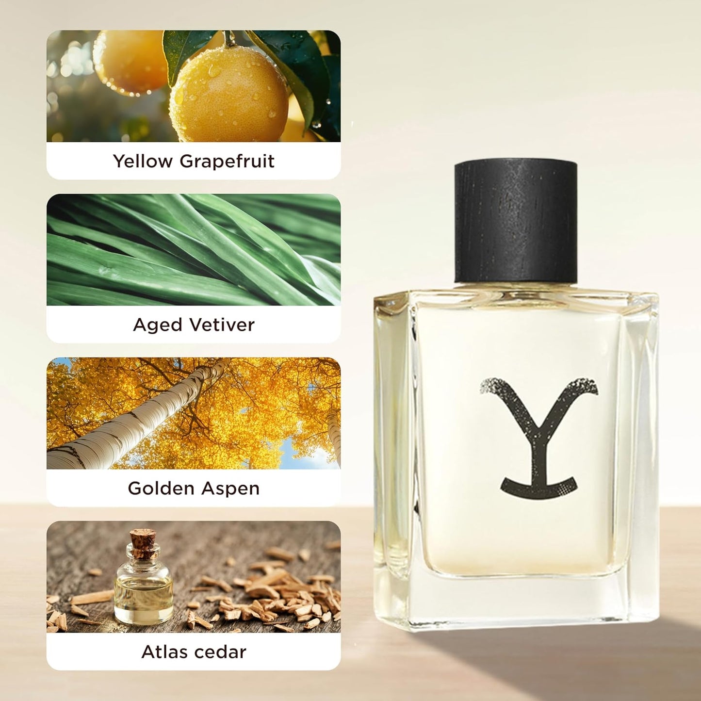 Yellowstone Original Men's Handcrafted Cologne Spray by Tru Western - Officially Licensed Fragrance of Paramount Network's Yellowstone - 100 ml | 3.4 fl oz