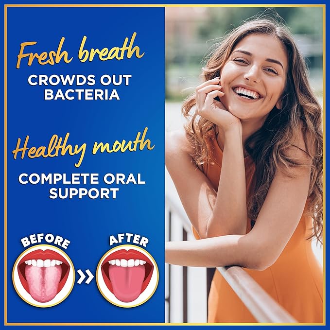 WINDSOR BOTANICALS Liquid Collagen Peptides with Biotin and Dental Probiotics for Fresh Breath Bundle