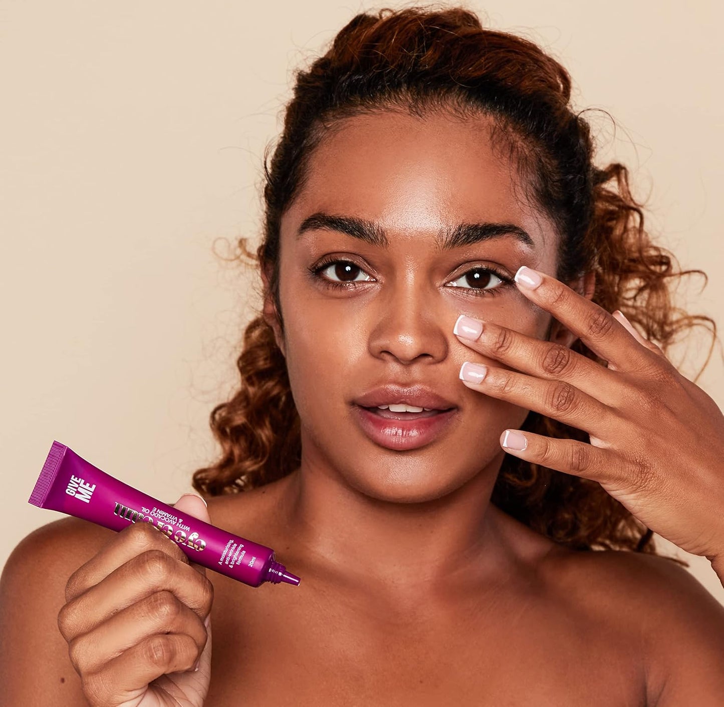 Give Me Cosmetics Eye Cream, Anti-Aging Brightening with Vitamin E, Anti-Wrinkle for Dark Circles and Puffy Eyes, Hydrates, Brightens, Reduces Inflammation