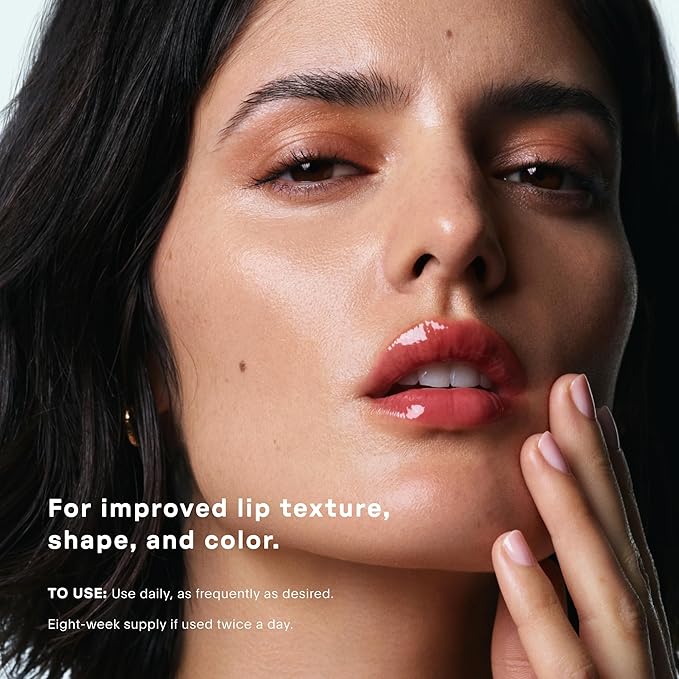 U Beauty The PLASMA Tinted Lip Compound Anti-Wrinkle & Anti-Aging Treatment - Shimmery Plumping Lip Gloss with Hyaluronic Acid, Shea Butter, Salicylic Acid & Peptides to Deeply Hydrate,Rose- 15 mL