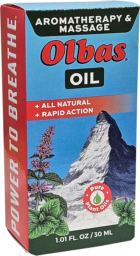 OLBAS Massage and Aromatherapy Oil, 1.01 FZ