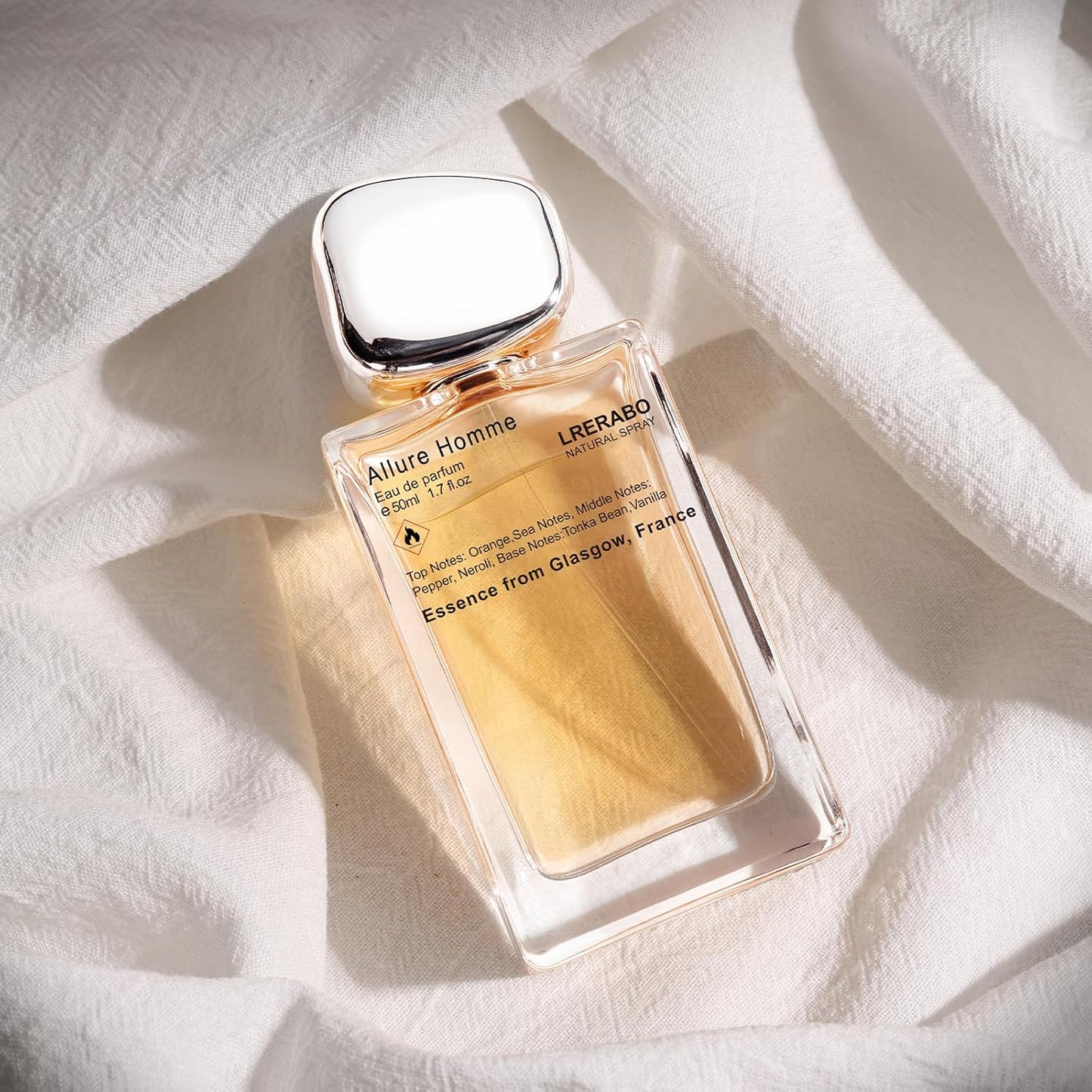 Woodsy Spicy Eau de Parfum - Inspired by Cha. Allure Homme Sport Cologne for Men, Perfume with White Musk, Tonka Beans, Amber, Orange - Fragrance Spray 50 ml | 1.7 oz