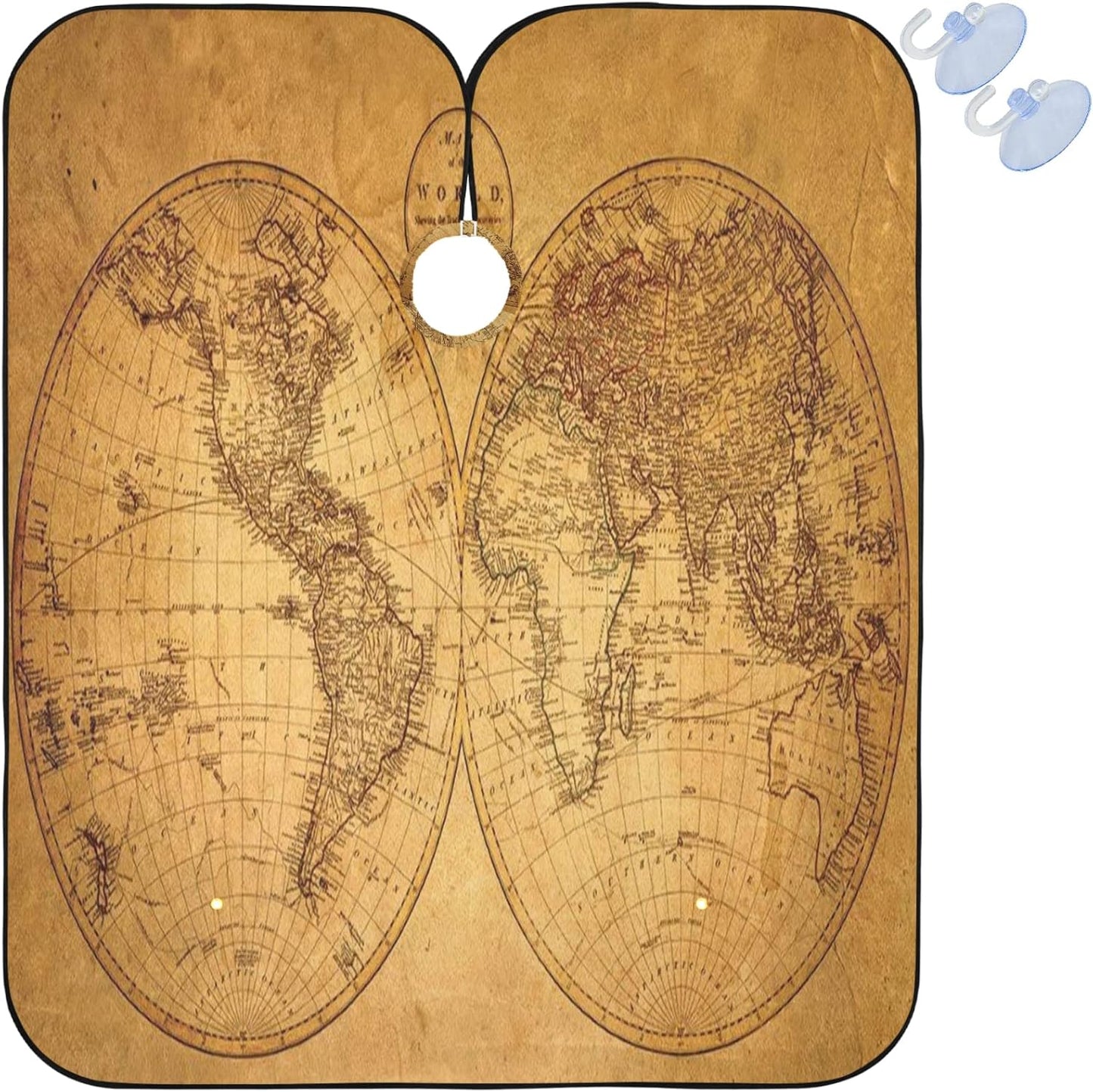 Stylish Barbershop Salon Barber Cape Haircut Cape Salon Apron Unisex Hair Cutting Apron for Men Women