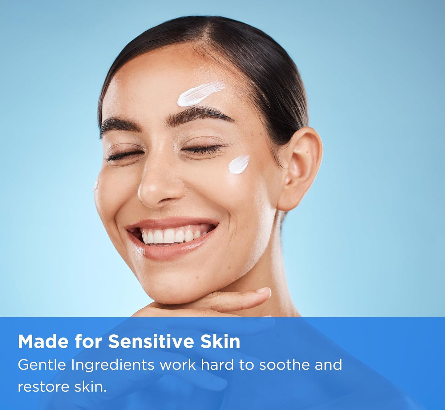 Seborrheic Dermatitis Face Cream - Skin Rejuvenation and Barrier Repair with MCT Oil, Squalane - Moisturizing Face, Scalp and Body Cream for Sensitive Skin Seb Derm - No Steroids for Lasting Results