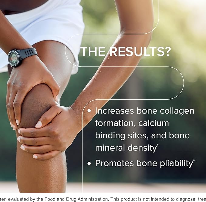 Biosil Bone Collagenizer Ultra - 60 Veggie Capsules, Pack of 2 - with Patented ch-OSA Complex + Choline, Inositol, MK7 & Vitamin B12 - GMO Free - 60-Day Supply