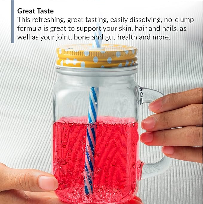 BioTrust Ageless Multi Collagen 5-in-1 Protein Powder (Fruit Punch) BlenderBottle Bundle