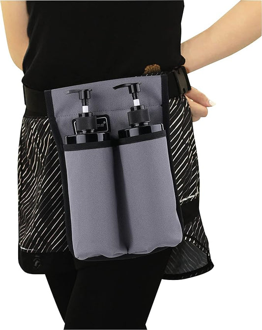 Massage Oil & Lotion Holster - Gray