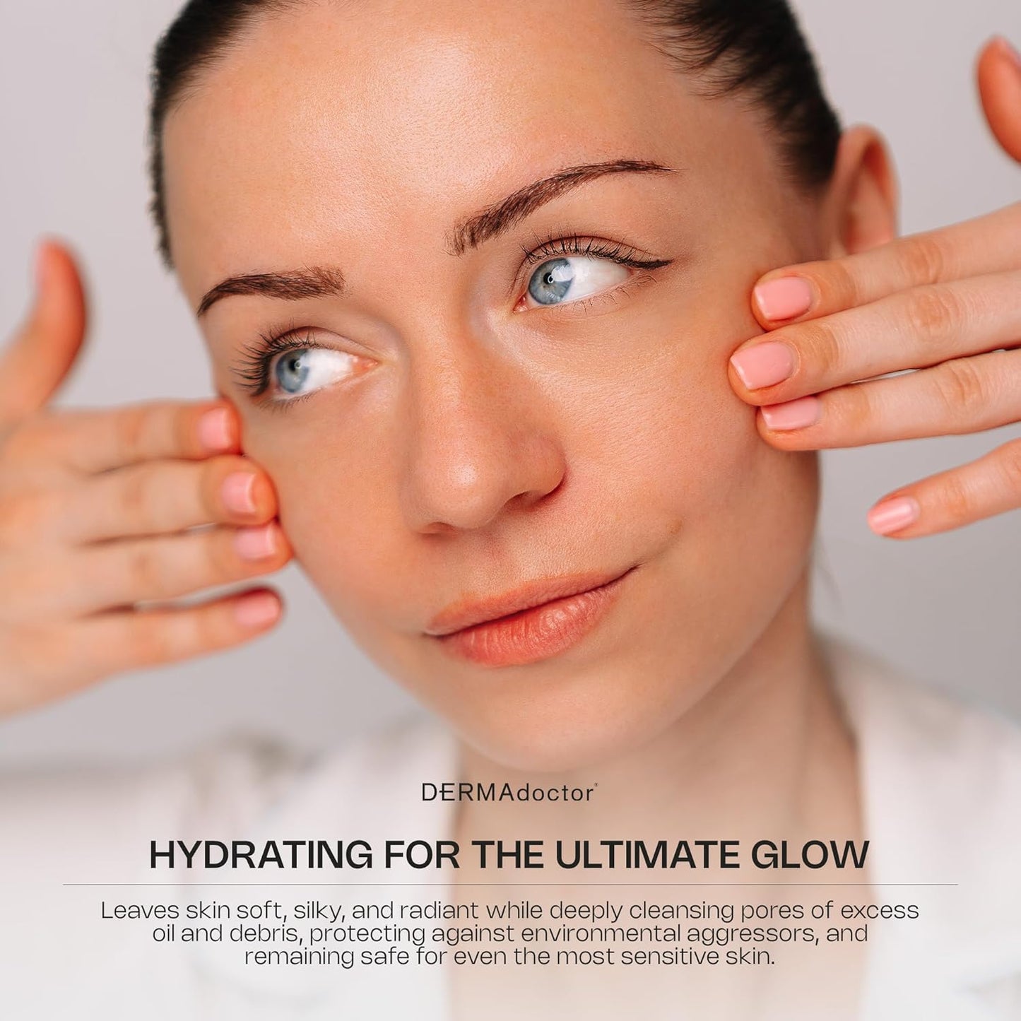 DERMAdoctor Jojoba Oil for Face Wash – Gentle Face Cleansing oil Makeup Remover for Sensitive Skin – Unscented Dermatologist Tested Hydrating Cleanser with Jojoba & Hibiscus Extract, 6.67 fl oz