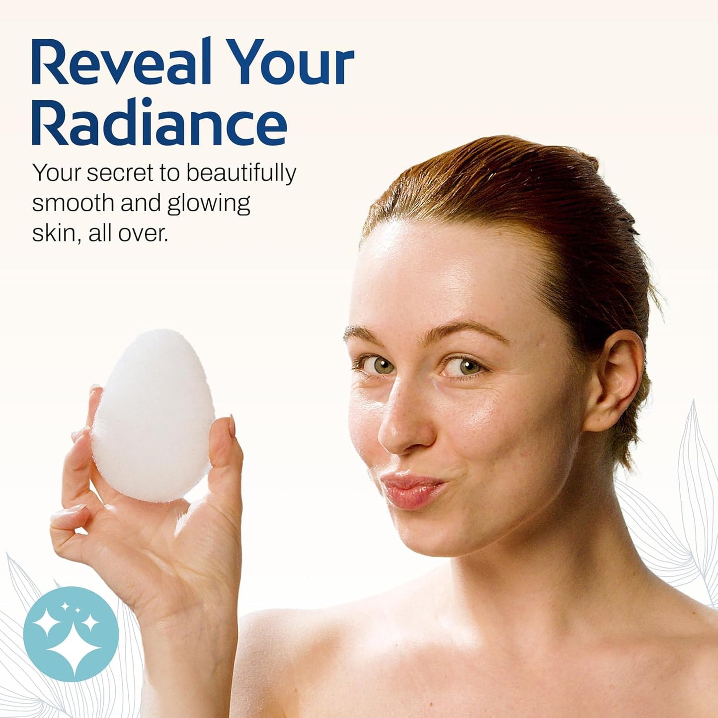 HartFelt 8ct Tear Drop Face Scrubber for Women | Reusable Facial Sponges for Daily Cleansing | Facial Exfoliating Pads for Removing Dead Skin, Dirt & Makeup | Made in USA