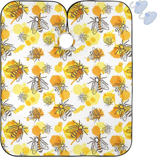 Stylish Barbershop Salon Barber Cape Haircut Cape Salon Apron Unisex Hair Cutting Apron for Men Women