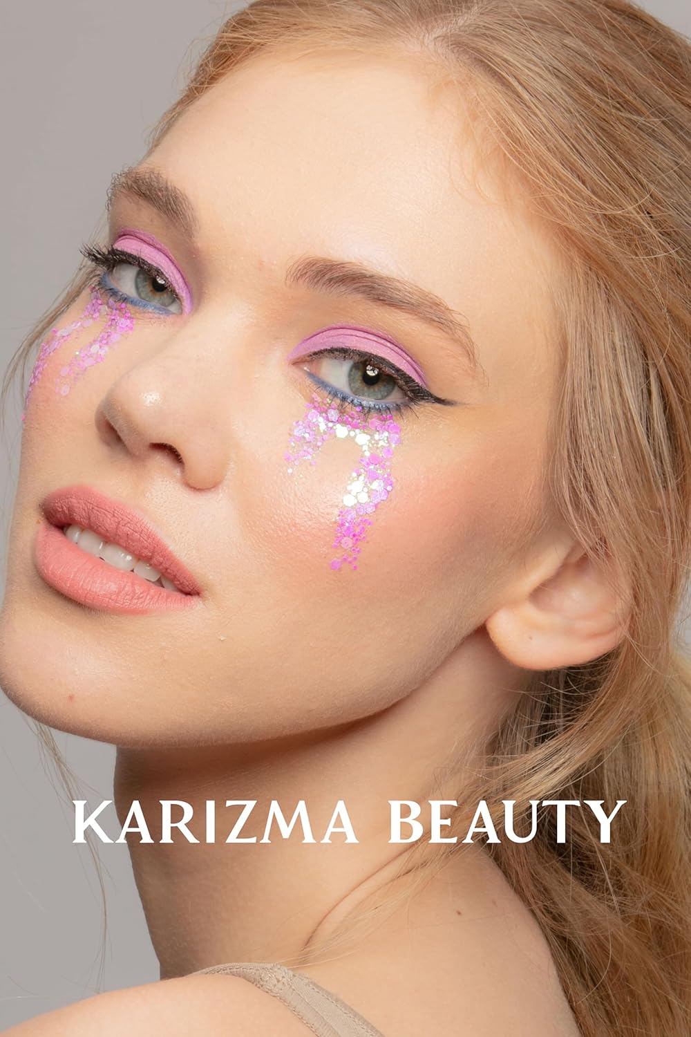 KARIZMA Disco Unicorn Body Glitter. 10g Chunky Face, Hair, Eye and Body for Women. Rave Festival Accessories, Cosmetic Makeup. Loose Set