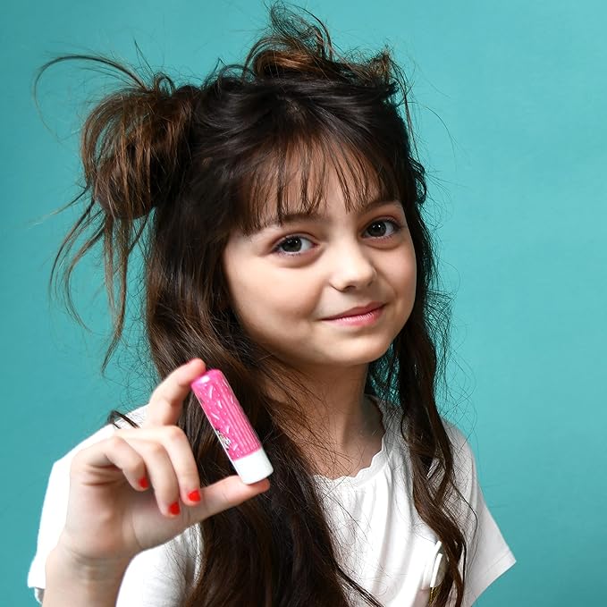 Miss Nella SUGAR PLUM, pink Hypoallergenic children Lip Balm, Non Toxic Make Up for kids, perfect for those with sensitive skin.