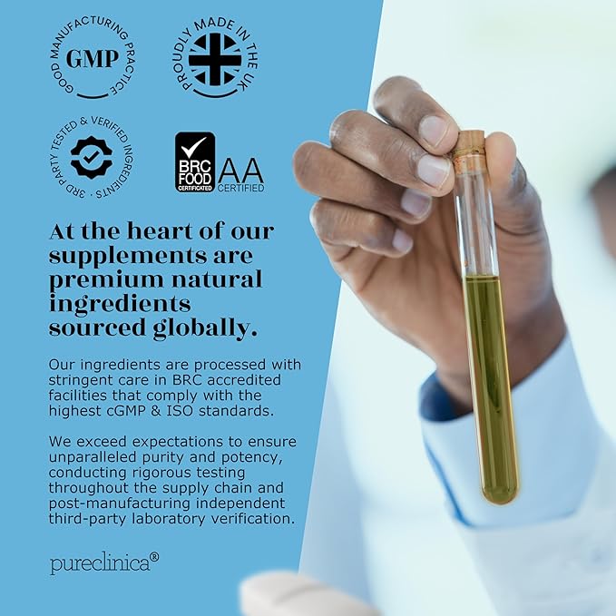 pureclinica Triple Strength Hyaluronic Acid 300mg x 720 Tablets (4 Bottles of 180) - 2 Years Supply
