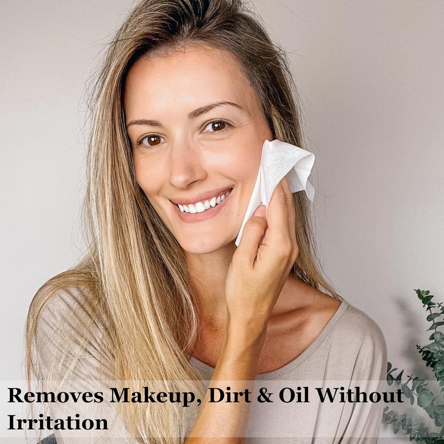 mivida Hypoallergenic Makeup Remover Wipes with Hyaluronic Acid, Alcohol Free & Fragrance Free Makeup Wipes For Sensitive skin, Plant Based Make Up Remover, Travel Friendly 25 Count