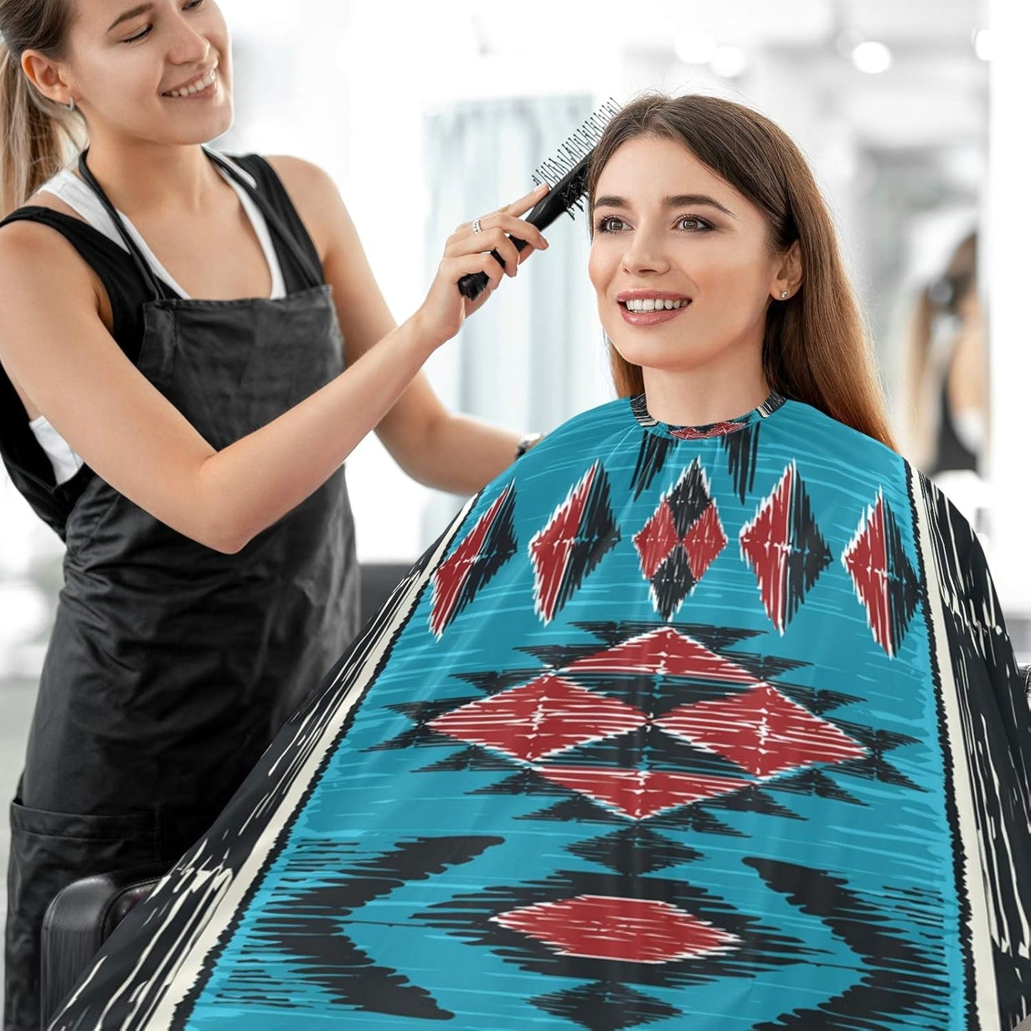 Stylish Barbershop Salon Barber Cape Haircut Cape Salon Apron Unisex Hair Cutting Apron for Men Women