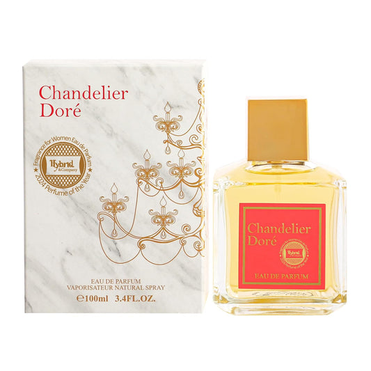 Hybrid & Company Women Chandelier Dore Eau De Parfum Vaporisateur Natural Spray 3.4 Fl Oz