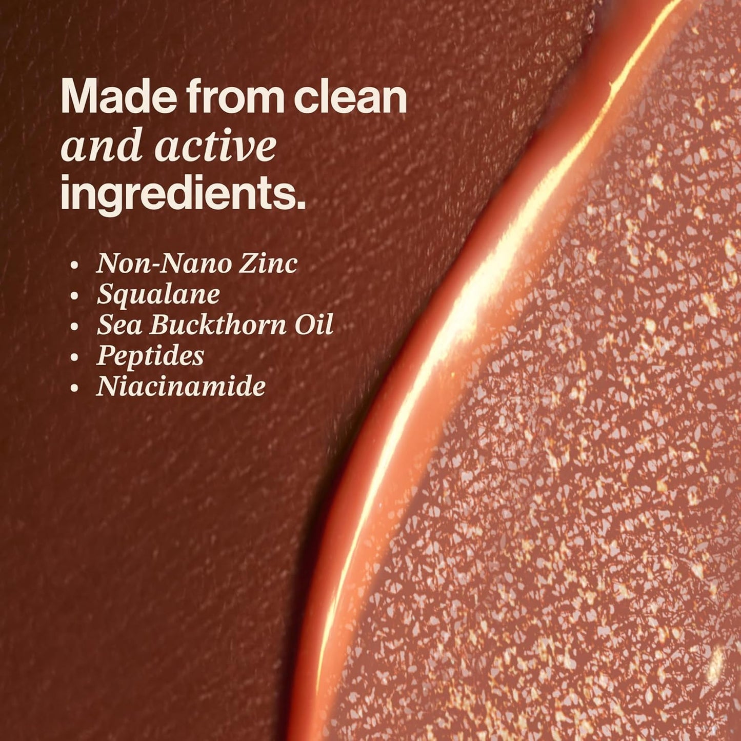 The One Warm Glow Daily Sun Cream SPF 30 – Hydrating Mineral Sunscreen for Face & Neck, Sensitive Skin Safe, with Zinc, Niacinamide, Squalane & Sea Buckthorn, 1 oz