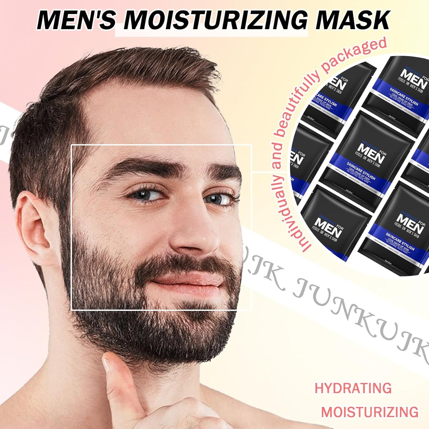 10PCS Hydrating Facial Sheet Mask,Moisturizing Face Masks Skincare Gift Set,Long Lasting Face Mask Skin Care & Facial Mask Kit for All Skin Types 24