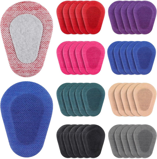 Panitay 40 Pcs Adhesive Eye Patches for Adults Disposable Breathable Medical Eye Patch for Amblyopia Lazy Latex Free Adhesive Bandages for Men(3.3 x 2.3 Inch,Multicolor)