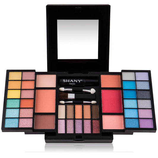 SHANY 'Timeless Beauty' Kit - 36 Eye Shadows, 6 Blushes, Mini Mascara, and Applicators