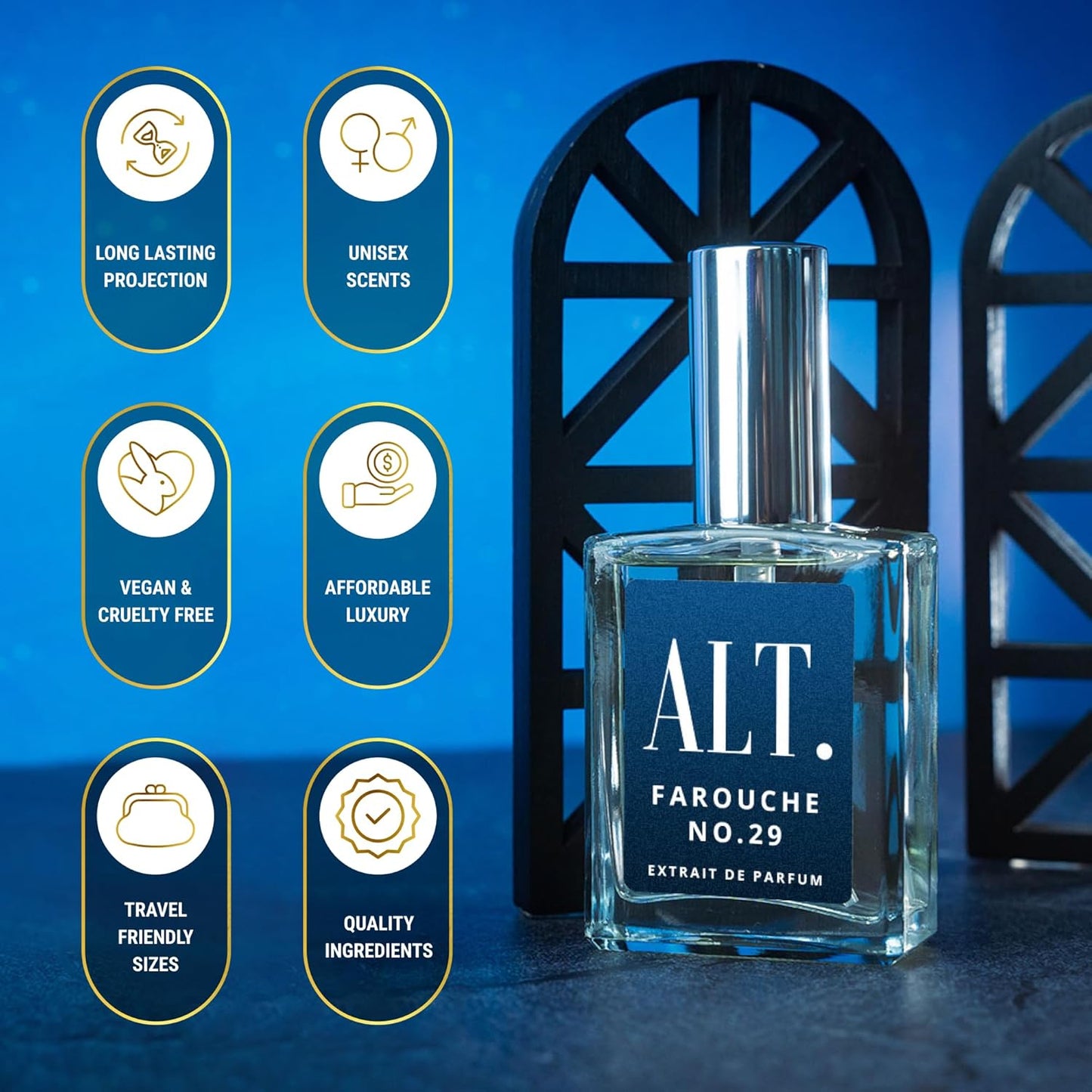 ALT. FRAGRANCES Farouche No. 29 Extrait de Parfum for Men Inspired by Perfume, 60ml