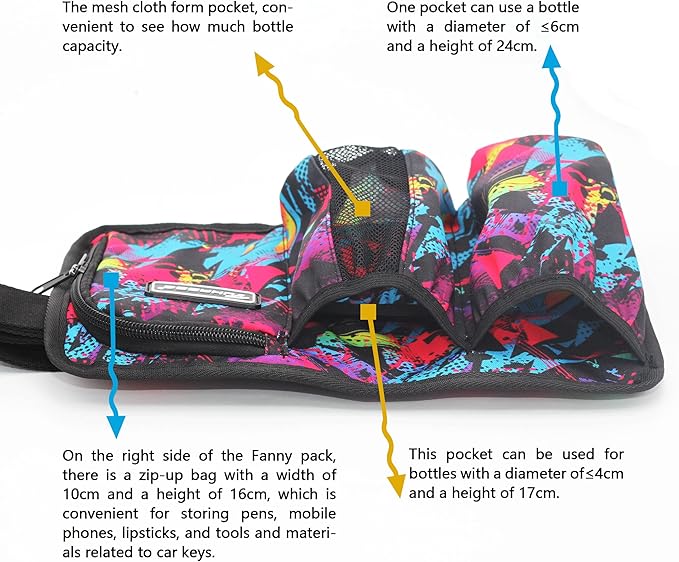 Massage Bottle Bag Massage Oil Holster Lotion Holster Massage Therapist Massage Oil Holster Massage Lotion (3KD-MiCAI-MH)