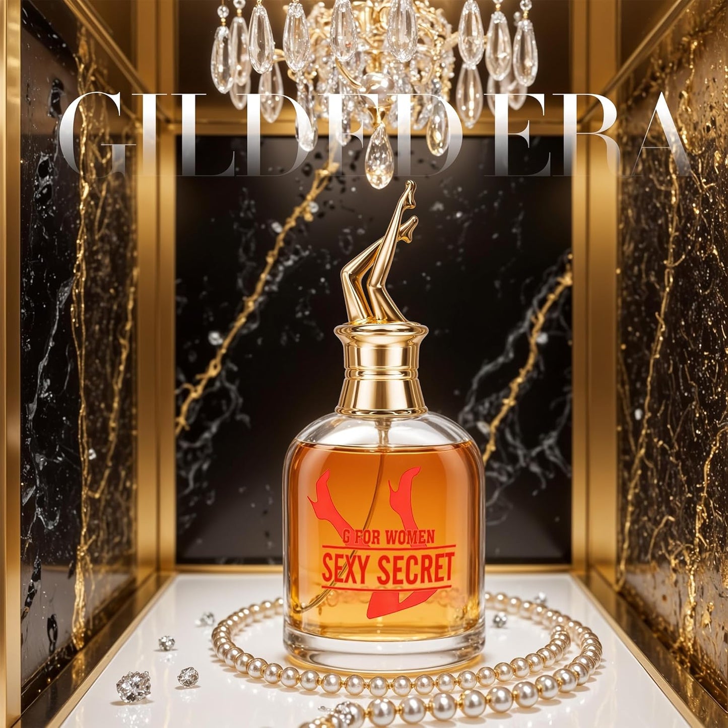 G for Women Sexy Perfumefor Women - 100ml Floral & Fruity Eau de Parfum with Mandarin Orange,Peach, Jasmine and Honey Notes Long-Lasting Fragrance(2PCS)