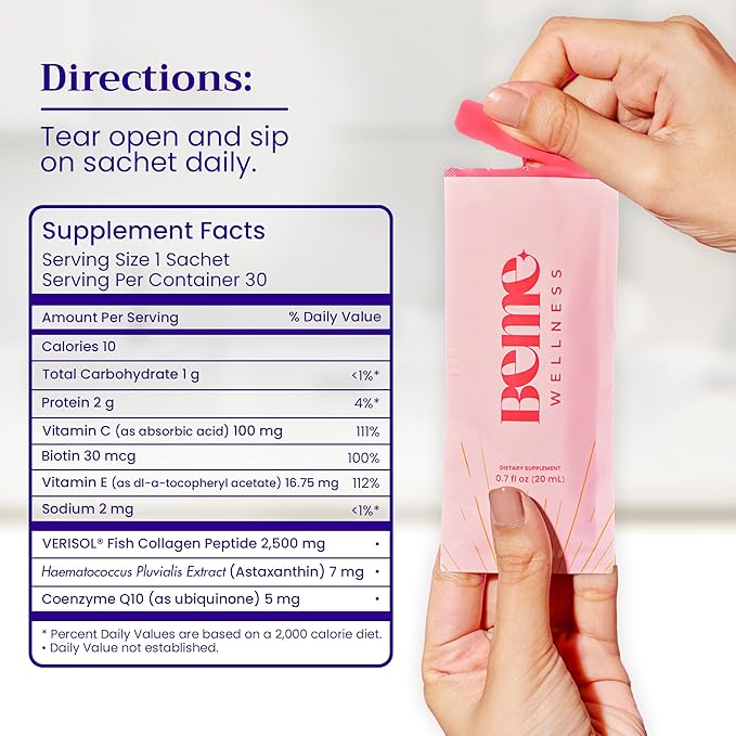 BeMe BeRadiant & BeStrong Bundle - Liquid Collagen & Vitamin B12 Supplements