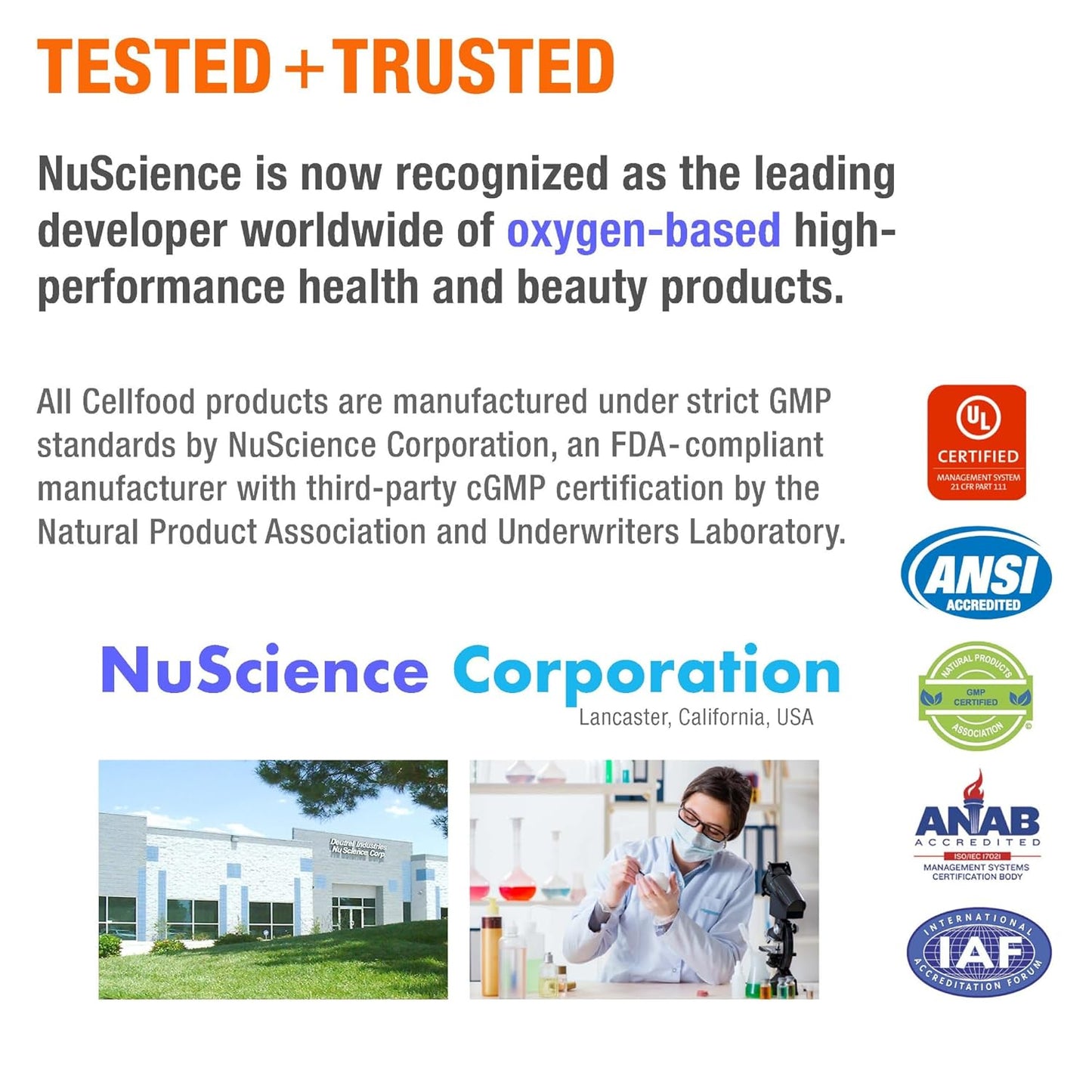 Cellfood Oxygen Gel, 2 fl oz - Nutrient Rich - Provides Moisture & Protection, Decreases Appearance of Fine Lines - Aloe Vera, Lavender Blossom Extract, Cellfood & Glycerine - Hypoallergenic, Non-GMO