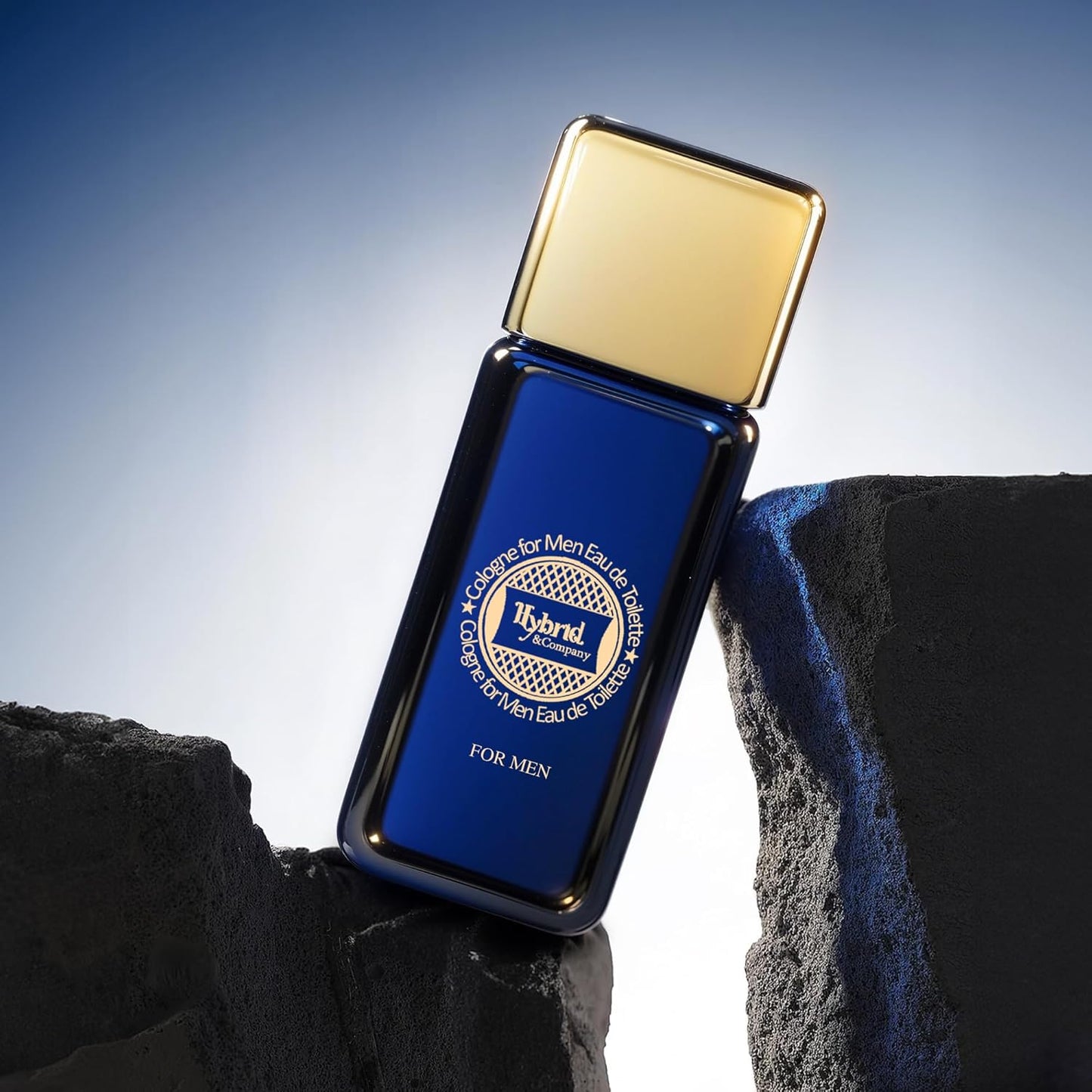 Hybrid & Company Blue Noir For Men Eau De Toilette Vaporisateur Natural Spray 3.4 Fl Oz